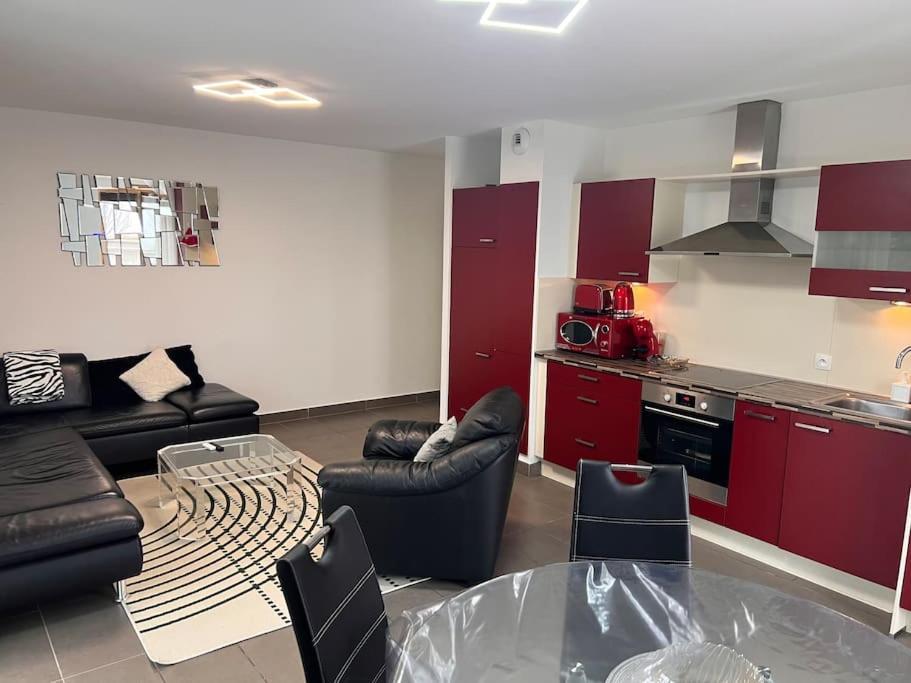 Appartement Red Jardin Tres Calme Сен-Луи Экстерьер фото